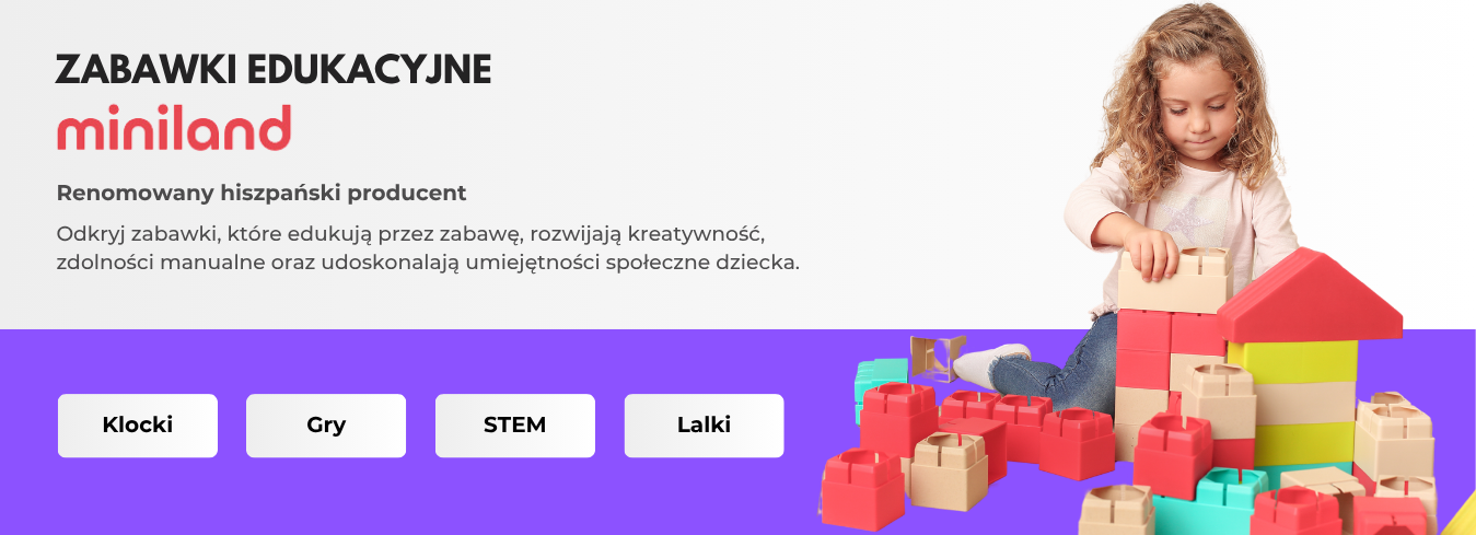 Miniland - Klocki Gry Lalki STEM Miniland - Klocki Gry Lalki STEM