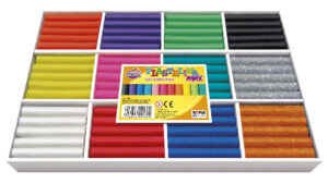 Plastelina 120 wałeczków w 12-kol., Koma Plast