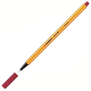 Cienkopis Point 88 c.czerw.Stabilo