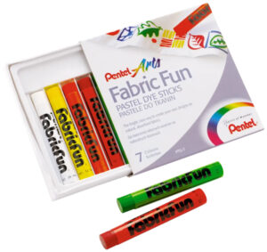 Pastele do tkanin 15-kol. PTS-15, Pentel