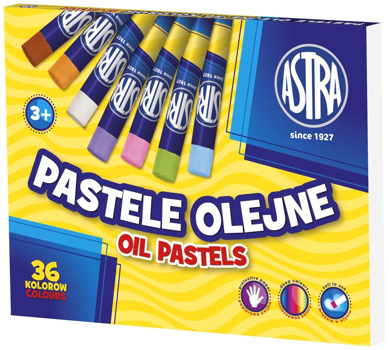 Pastele olejne 36-kol., Astra