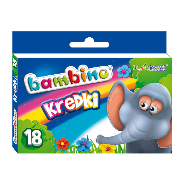 Kredki 18-kol. Bambino, St.Majewski - obrazek 3
