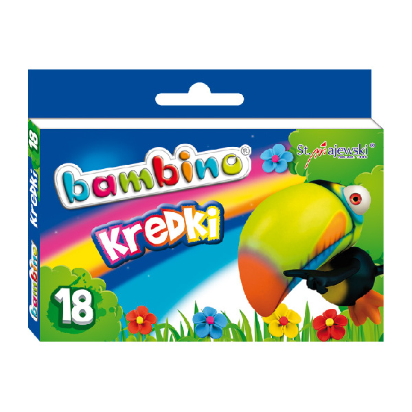 Kredki 18-kol. Bambino, St.Majewski - obrazek 4