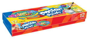 Farby plakatowe 12-kol. 20 ml., Colorino, Patio