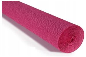 Krepina 180 g/m2 malinowa 50x250cm 547, Cartotecnica Rossi