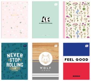 Zeszyt A4 32 k. linia M 70g UV, Interdruk