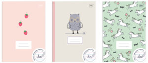 Zeszyt A4 32 k. 3-linie kolorowe UV Girls, Interdruk