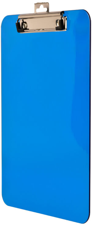 Deska z metalowym klipem A4 niebieski, Tetis