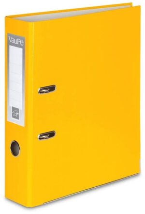 Segregator A4-50mm dźwig. z listwą FCK żółty, VauPe