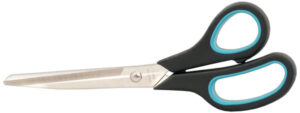 Nożyczki biurowe 23 cm (9") na blistrze, Tetis