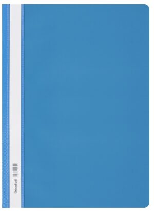 Skoroszyt plastikowy twardy A4 jasno-niebieski , Biurfol