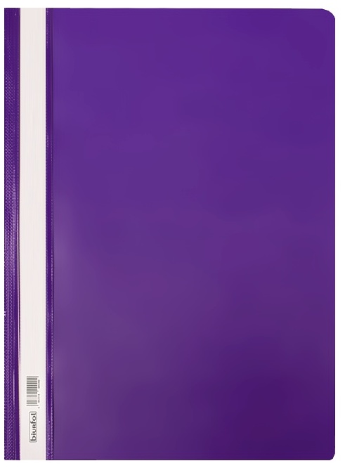 Skoroszyt plastikowy twardy A4 fioletowy , Biurfol