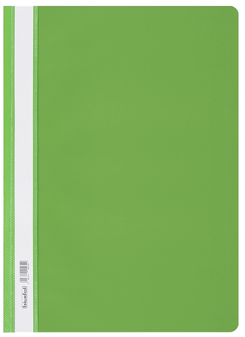 Skoroszyt plastikowy twardy A4 jasno-zielony, Biurfol