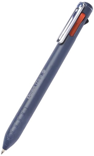 Długopis Izee 4-kolorowy, F,P,V,S, Pentel