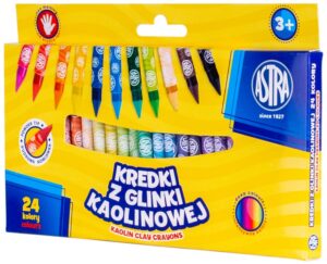 Kredki grafionowe 24-kol., Astra