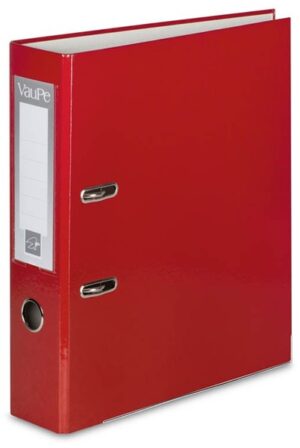 Segregator A4-50mm dźwig. z listwą FCK czerwony, VauPe