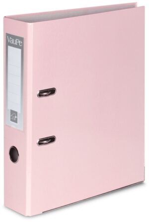 Segregator A4-50mm dźwig. z listwą FCK pastelowy różowy, VauPe