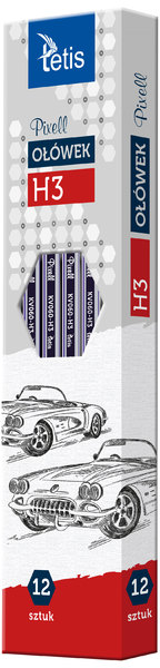 Ołówek 3H Pixell KV060-H3, Tetis