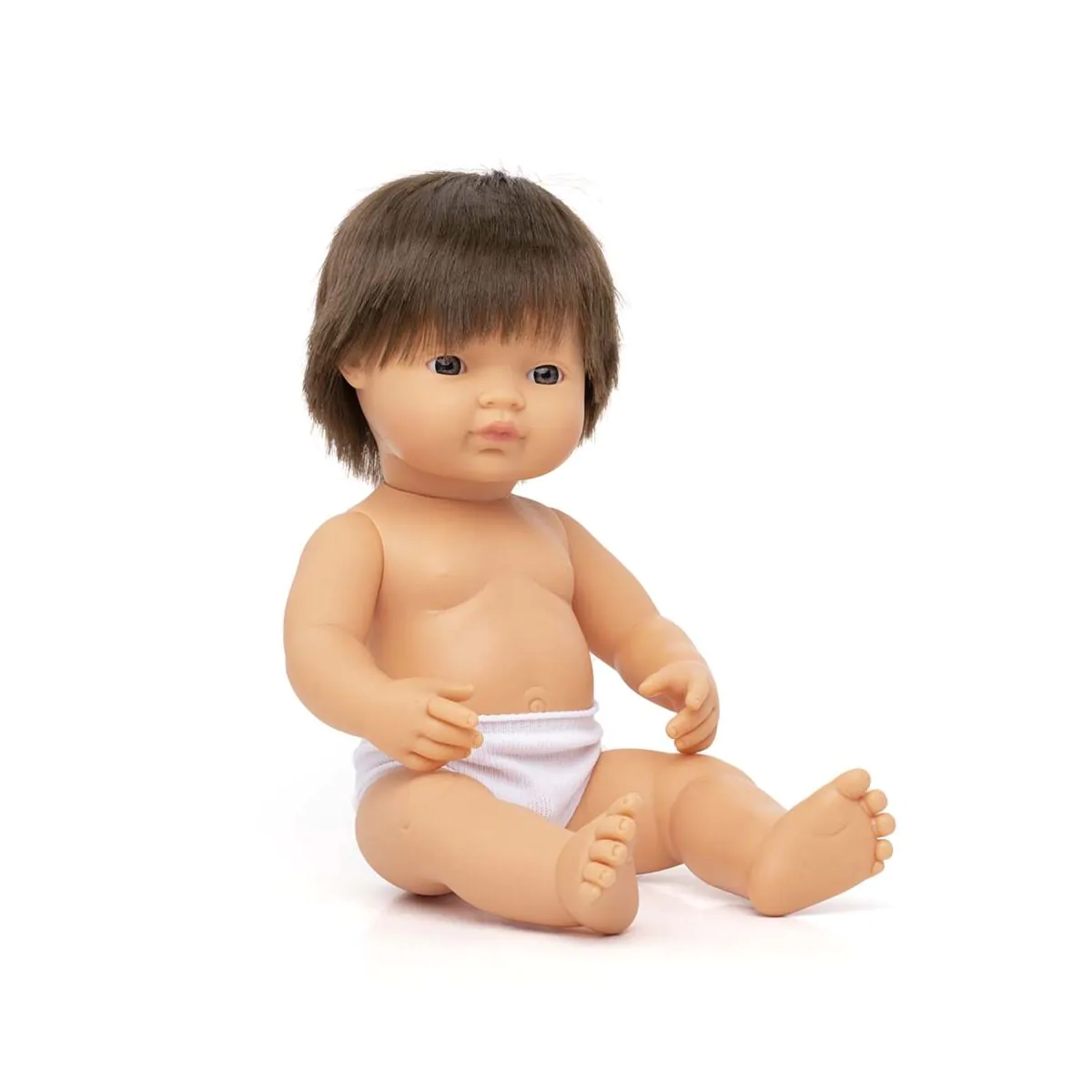 Lalka chłopiec Europejczyk brunet 38 cm