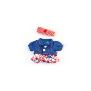 Ubranko 21 cm w kwiatki