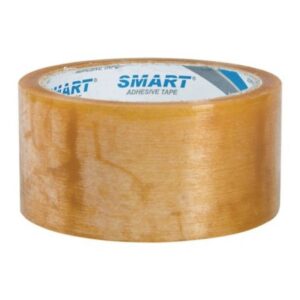 Taśma pakowa 48 mm x 50 m przezr. kauczuk-solvent 100.551/SM04, Smart