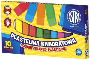 Plastelina 10-kol. kwadratowa, Astra