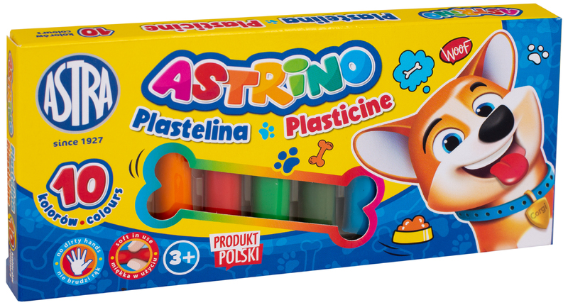 Plastelina 10-kol. Astrino, Astra - obrazek 3