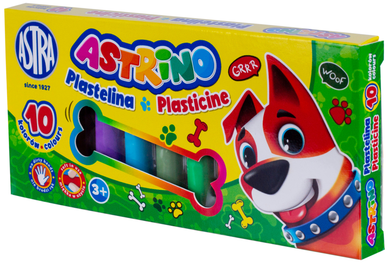 Plastelina 10-kol. Astrino, Astra - obrazek 4