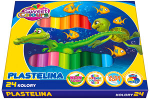 Plastelina 24-kol., Koma Plast