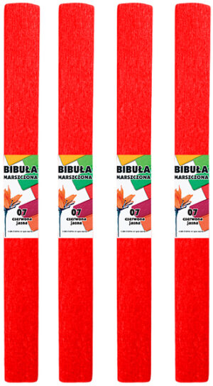 Krepina czerw.-jas. rolka 50 x 200 cm kol. 07, Starpak