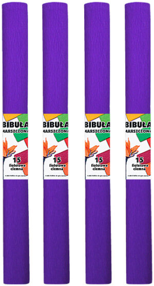 Krepina fiolet.-ciem. rolka 50 x 200 cm kol. 15, Starpak