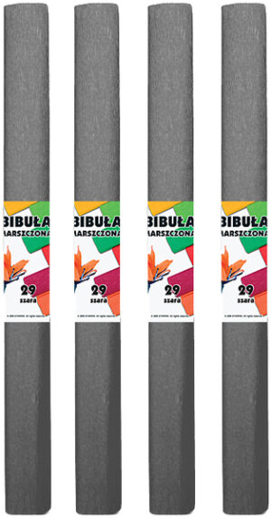 Krepina szara rolka 50 x 200 cm kol. 29, Starpak