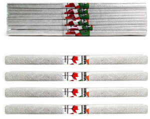 Krepina metaliz. srebrna rolka 50 x 100 cm kol. 94, Starpak