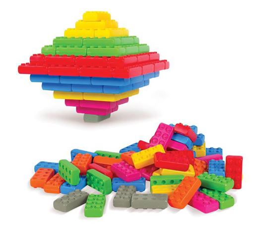 Klocki Cegła Junior okna + parapety - obrazek 3